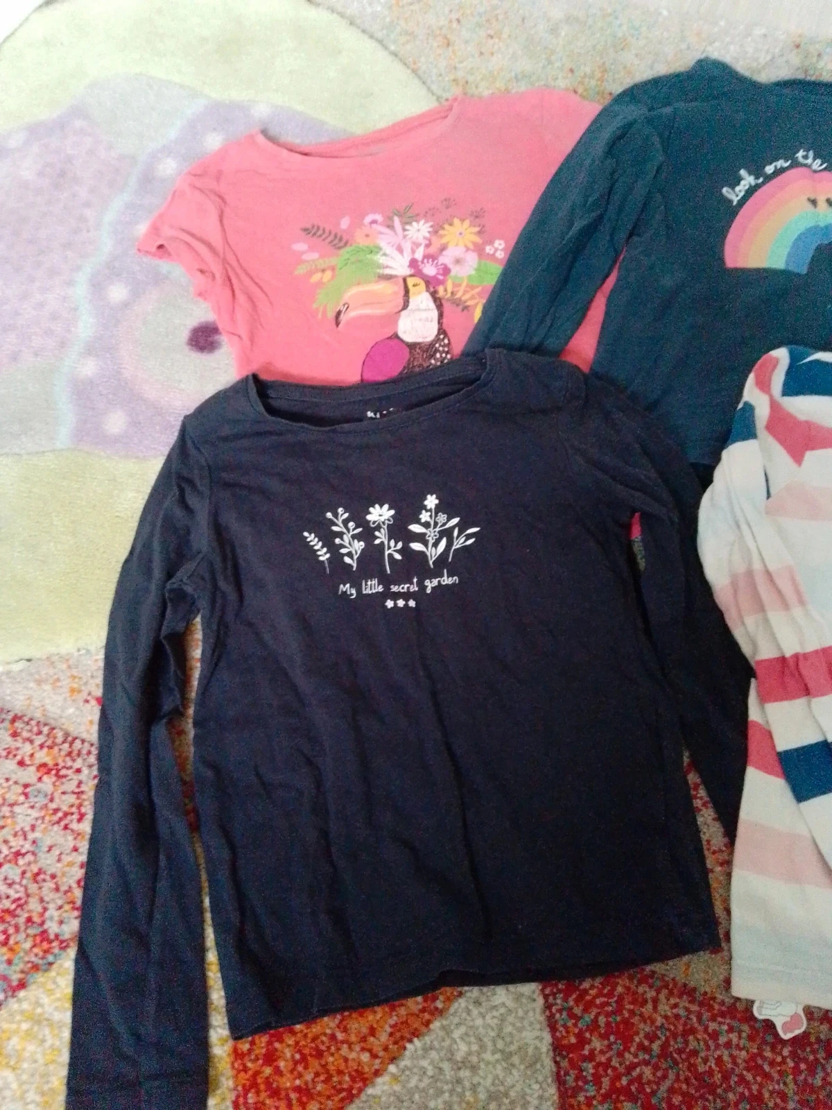 Lote de tops para niñas de 4 años de algodón – photo 3